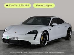 White Used 2021 Porsche Taycan Performance Package Sedan | £61,941 (A bit pricey)