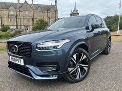 Denim blue Used 2021 Volvo XC90 R-Design SUV | £37,995 (Fair price)