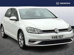 White Used 2018 VW Golf VII GT Hatchback | £11,995 (Fair price)