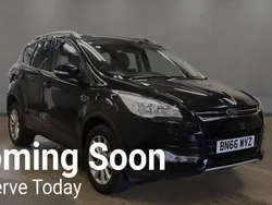 Black Used 2016 Ford Kuga Titanium SUV | £9,130 (Fair price)