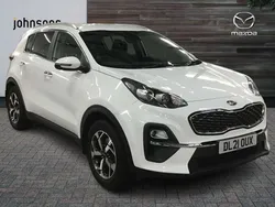 White Used 2021 Kia Sportage 2 SUV | £14,490 (Fair price)