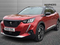 Red Used 2022 Peugeot 2008 GT SUV | £16,495 (Fair price)