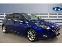 Blue Used 2018 Ford Focus Zetec Hatchback | £8,937 (Good price)
