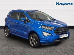 Blue Used 2022 Ford Ecosport ST-Line SUV | £11,395 (Fair price)