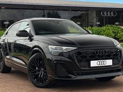 Black New 2025 Audi Q8 Black Edition SUV | £74,480 (Expensive)