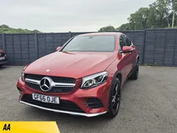 Red Used 2016 Mercedes GLC250 AMG line Coupe | £20,328 (Fair price)