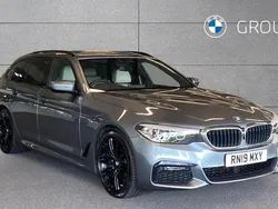Blue Used 2019 BMW 530 M Sport Estate | £25,550 (Fair price)
