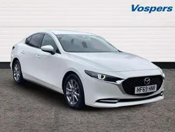 White Used 2019 Mazda 3 Inclusive Sedan | £13,450 (Super price)