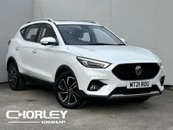 White Used 2021 MG ZS Exclusive Sedan | £12,590 (Fair price)