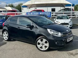 Black Used 2014 Kia Rio 3 Hatchback | £6,599 (Fair price)