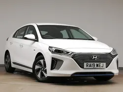 White Used 2019 Hyundai Ioniq Premium Sedan | £14,498 (Fair price)