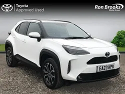 White Used 2023 Toyota Yaris Hybrid Design Hatchback | £20,000 (Expensive)