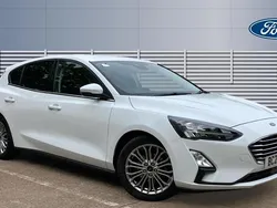 White Used 2021 Ford Focus Titanium X Hatchback | £13,967 (Good price)