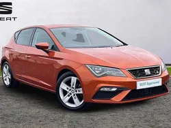 Orange Used 2019 Seat Leon FR Hatchback | £11,995 (Fair price)