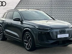 Grey Used 2024 Audi Q6 e-tron Sport SUV | £64,181 (Fair price)