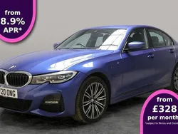 Blue Used 2020 BMW 330e M Sport Sedan | £21,072 (Fair price)