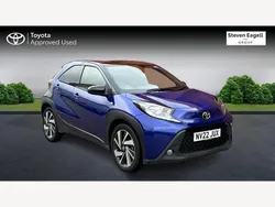 Blue Used 2022 Toyota Aygo Hatchback | £12,205 (Fair price)