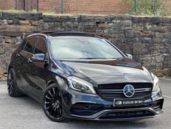 Black Used 2015 Mercedes A45 AMG Premium Hatchback | £18,995 (Fair price)