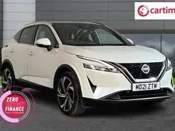 White Used 2021 Nissan Qashqai S SUV | £19,990 (A bit pricey)