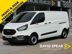 White Used 2022 Ford Transit Custom Van | £12,990 (Super price)