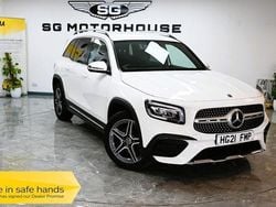 White Used 2021 Mercedes GLB200 AMG line SUV | £22,985 (Good price)