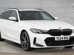 White Used 2024 BMW 320 M Sport Estate | £37,900