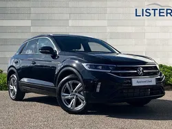 Deep black Used 2025 VW T-Roc R-line SUV | £30,000 (A bit pricey)