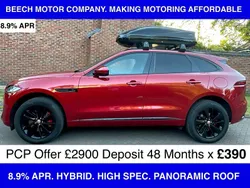 Red Used 2021 Jaguar F-Pace R-Dynamic SUV | £30,990 (Fair price)