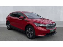 Velvet red metallic Used 2024 Skoda Enyaq iV SUV | £32,350 (Expensive)