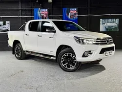 White Used 2017 Toyota HiLux Pickup | £16,990 (Fair price)