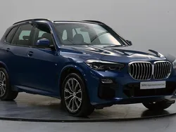 Blue Used 2021 BMW X5 M Sport SUV | £41,995 (Good price)