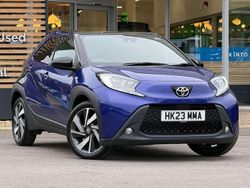 Juniper blue bitone Used 2023 Toyota Aygo X SUV | £12,500