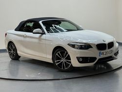 White Used 2020 BMW 218 Sport Line Cabriolet | £13,495 (Good price)