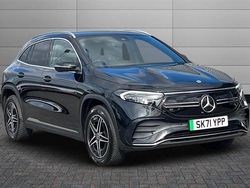 Cosmos black Used 2021 Mercedes EQA350 AMG line SUV | £20,395 (Fair price)