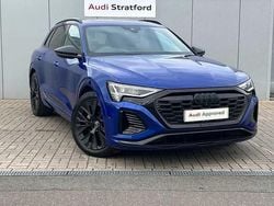 Blue Used 2023 Audi Q8 e-tron Black Edition SUV | £44,950 (Fair price)