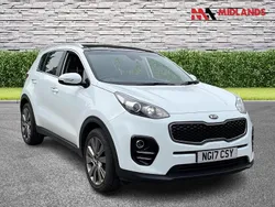 White Used 2017 Kia Sportage 2 SUV | £8,800 (Fair price)