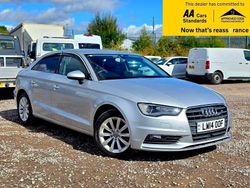 Silver Used 2014 Audi A3 S-Line Sedan | £9,488 (Fair price)
