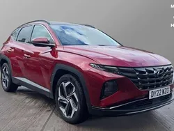 Sunset red Used 2022 Hyundai Tucson Ultimate SUV | £18,875 (A bit pricey)