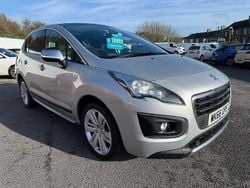 Silver Used 2016 Peugeot 3008 Allure Hatchback | £10,995 (Good price)