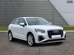 White Used 2022 Audi Q2 S-Line SUV | £21,795 (Fair price)