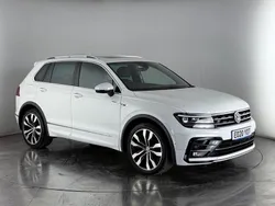 White Used 2020 VW Tiguan R-line SUV | £23,050 (Fair price)
