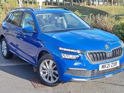 Energy blue Used 2021 Skoda Kamiq SE SUV | £14,495 (Fair price)