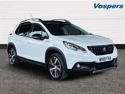 White Used 2018 Peugeot 2008 GT-line SUV | £12,000 (A bit pricey)