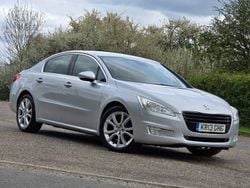 Silver Used 2013 Peugeot 508 Active Sedan | £2,750 (Good price)