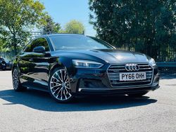 Black Used 2017 Audi A5 Sportback S-Line Hatchback | £16,995 (Expensive)