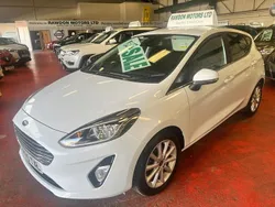 White Used 2020 Ford Fiesta Titanium Hatchback | £9,195 (Good price)