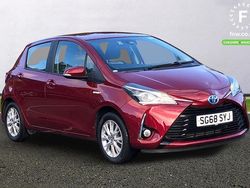 Red Used 2018 Toyota Yaris Hybrid Hatchback | £11,899 (Super price)