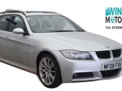 Silver Used 2008 BMW 318 M Sport Estate | £3,495 (Fair price)