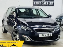 Blue Used 2016 Peugeot 308 Allure Hatchback | £6,000 (Fair price)