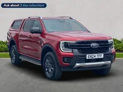 Red Used 2024 Ford Ranger Wildtrack Pickup | £35,500 (Super price)